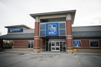 a building with a sign on the front