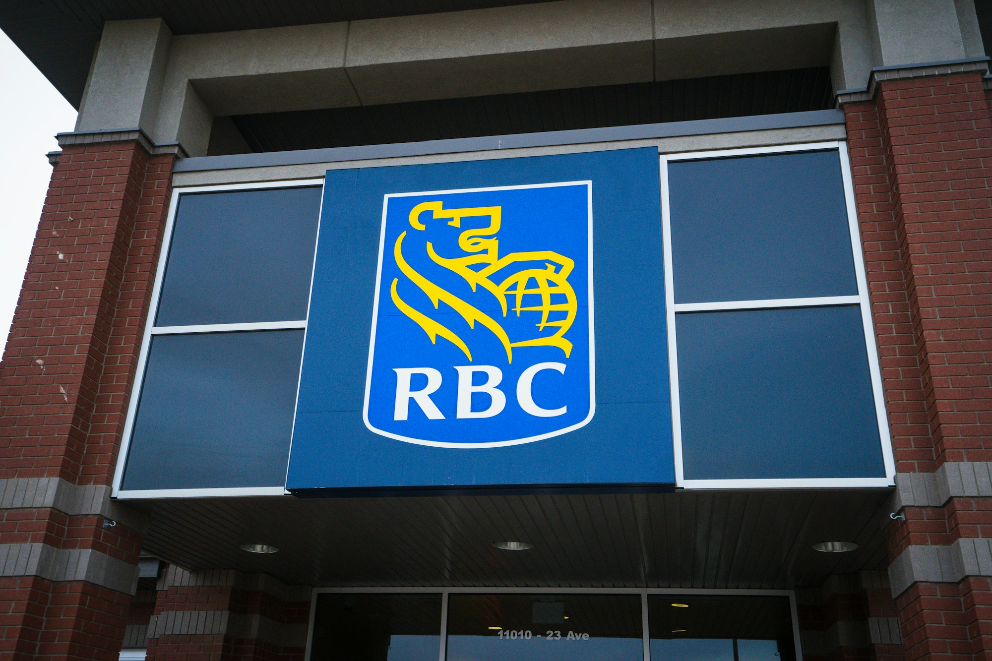 RBC Royal Bank Branch in Edmonton, Alberta, Canada