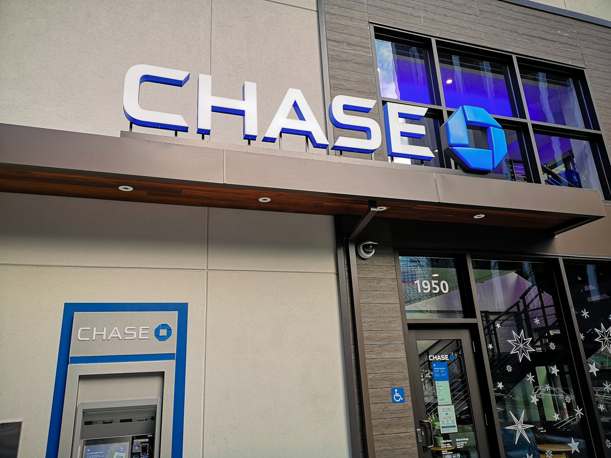 Chase Bank branch in Seattle, Washington