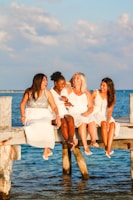 a group of people posing for the camera