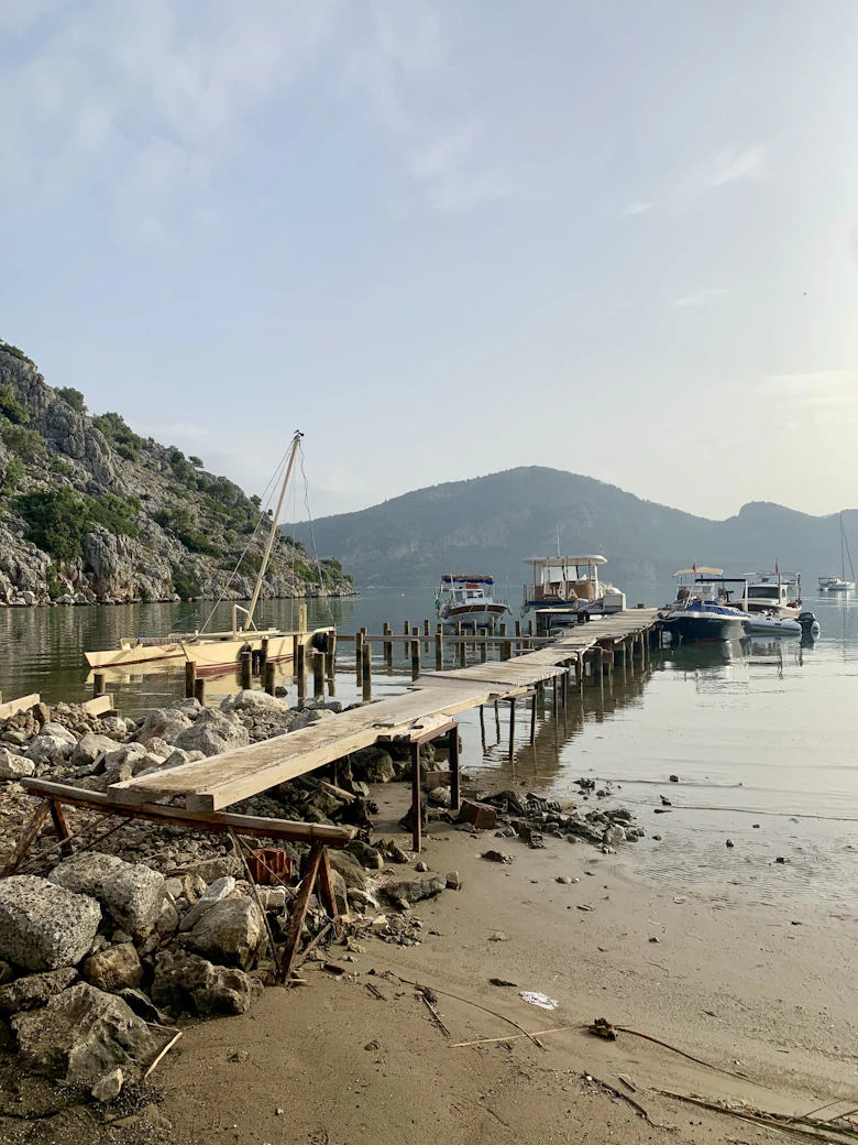 Baai langs de Lycische kust