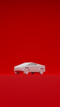 3D render of a detailed futuristic vehicle model