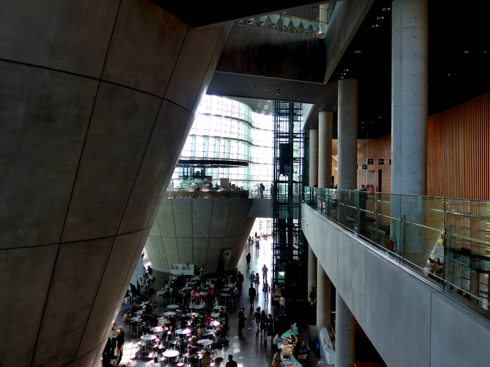 a high angle view of a building