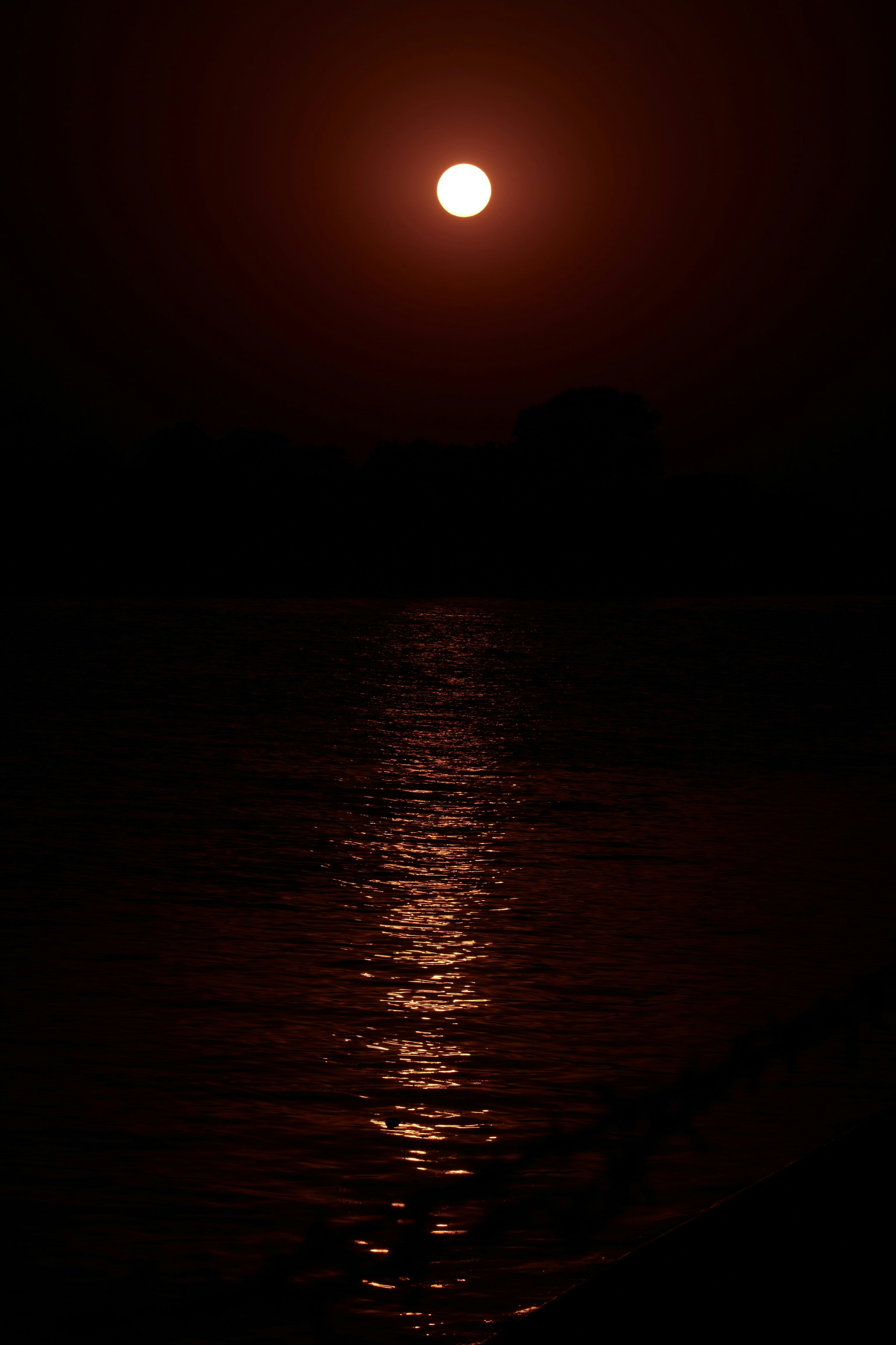 月を背景にした水域の写真 – Unsplashの日没の無料画像, image size:3000x4500