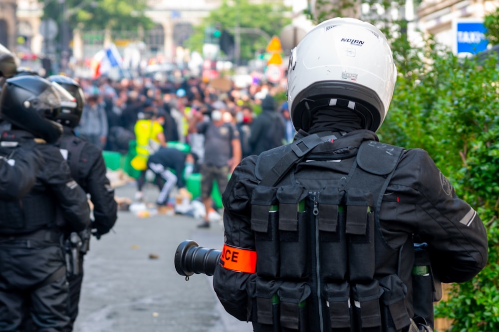 a group of police officers