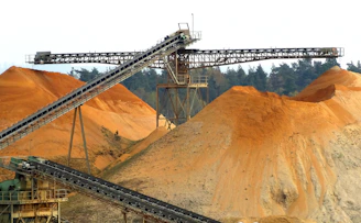 a large construction crane at a construction site