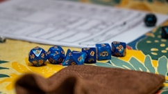 a close up of a game board