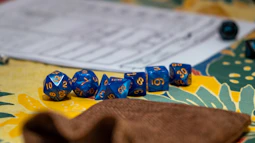 a close up of a game board
