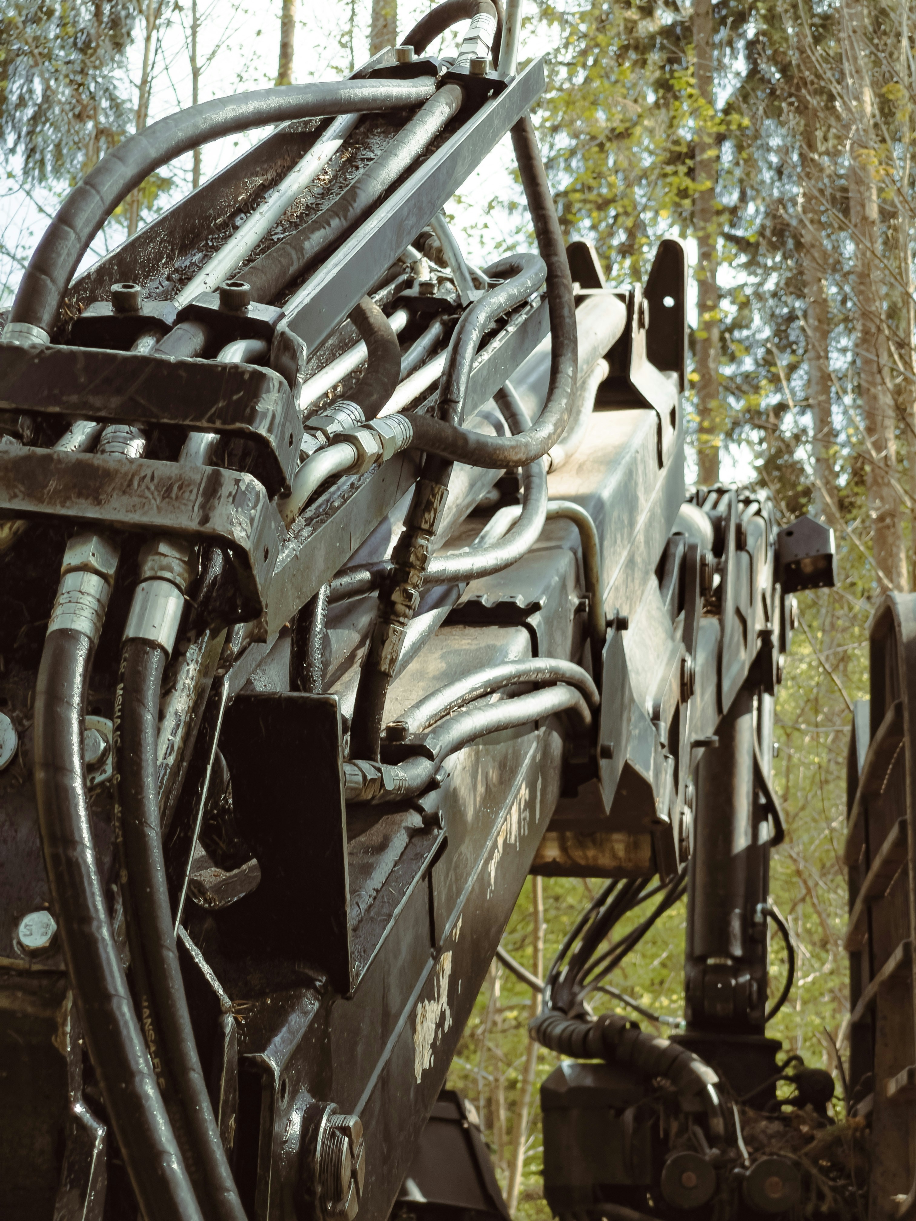 a close up of a bicycle