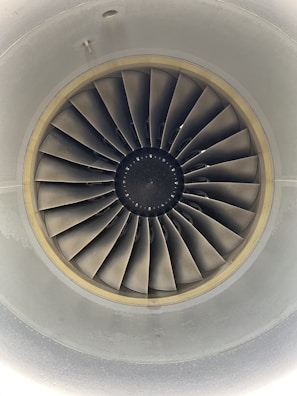 A detailed view of industrial impellers manufactured by Sky Precision Engineering.