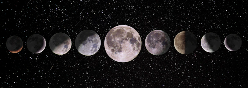 a group of planets in space