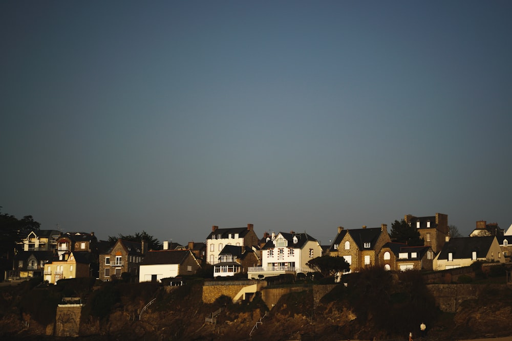 a group of houses