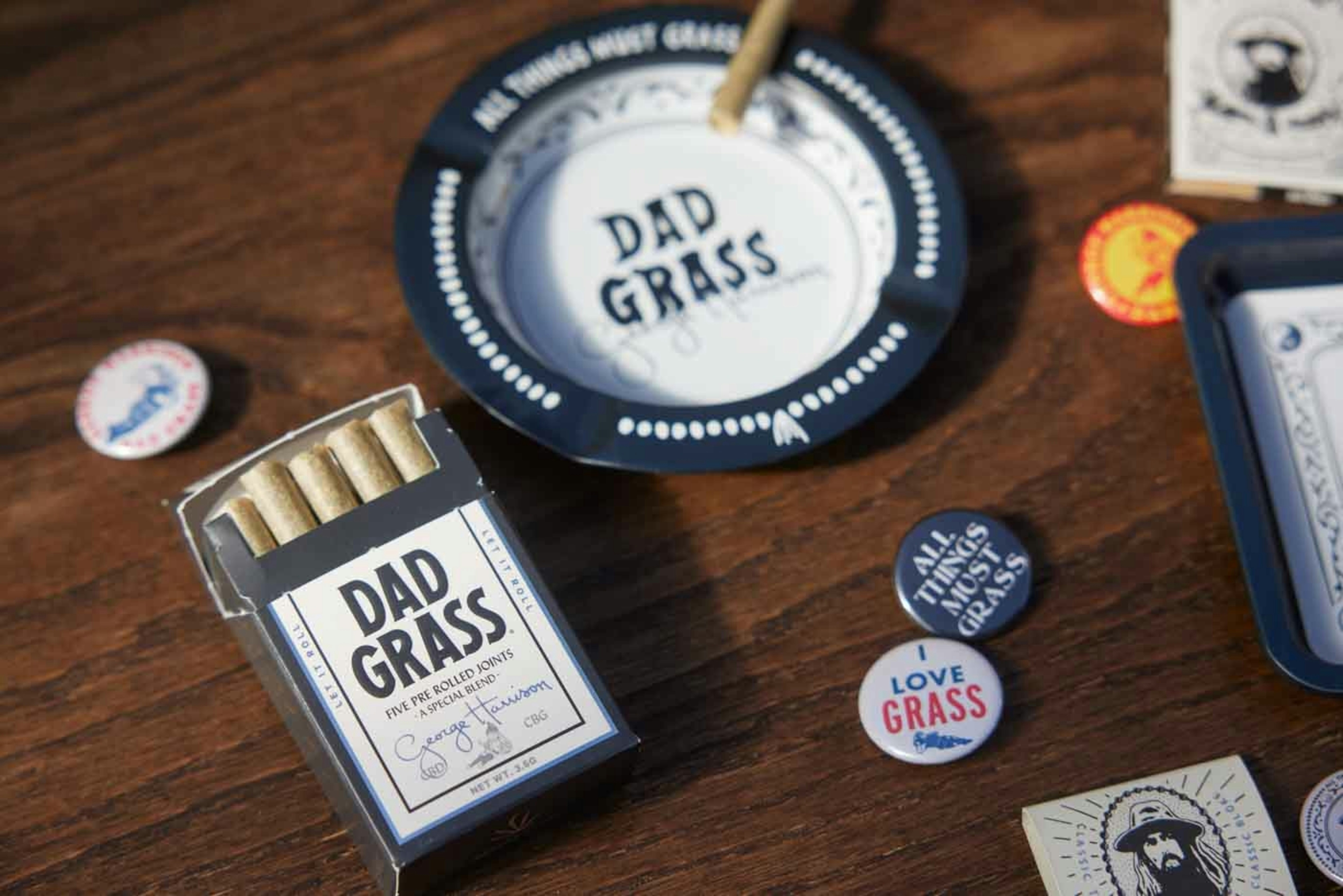 a group of objects on a table