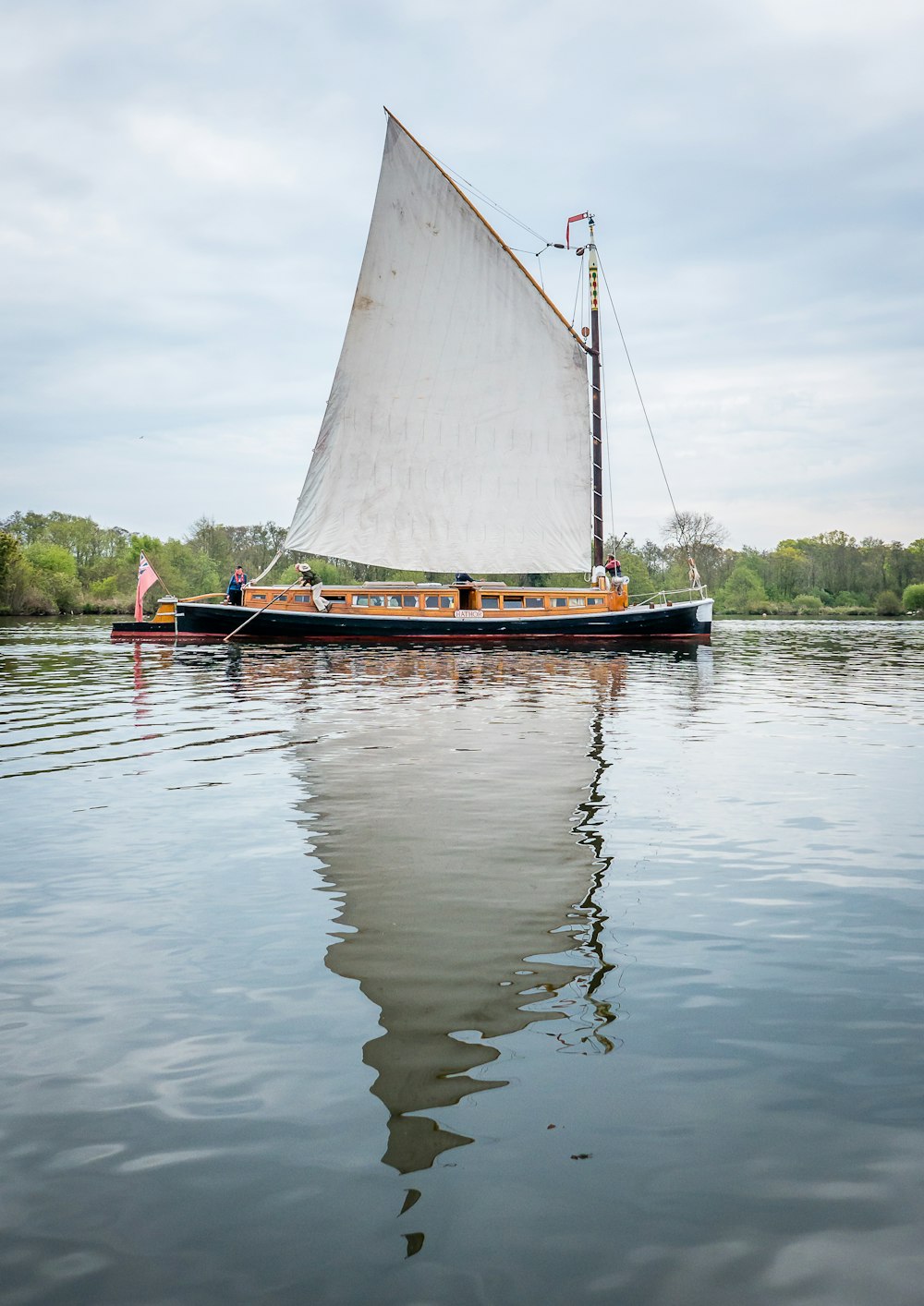 a boat on the water