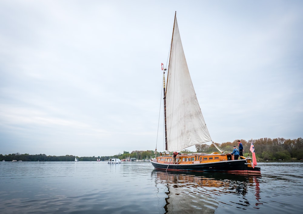 a boat on the water