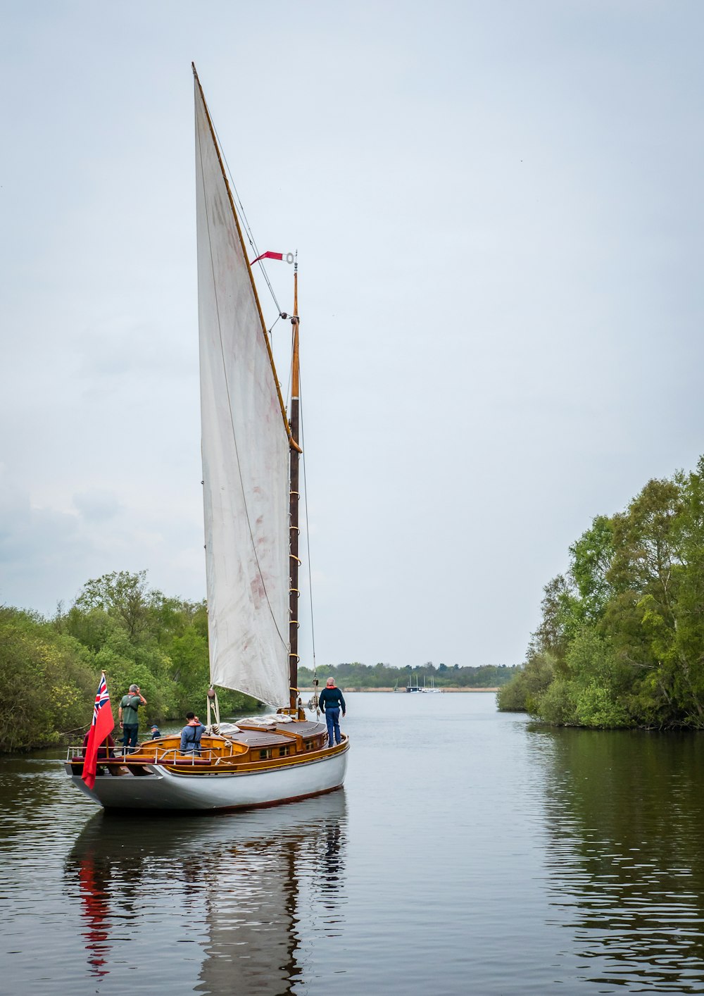 a boat on the water