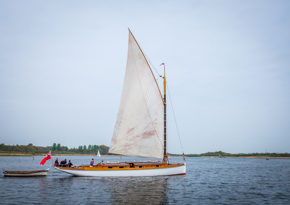 a sailboat on the water