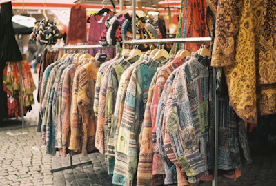 a store with clothes
