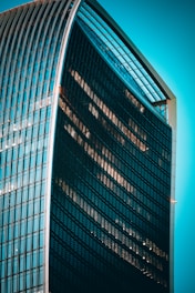 a low angle view of a building