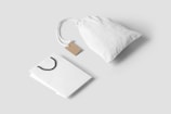 a white towel and a white towel