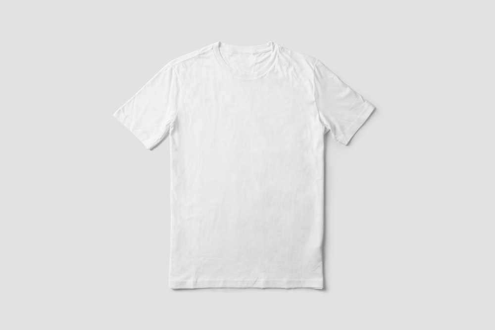 a white shirt on a white background