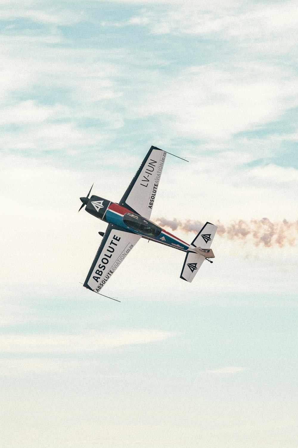 a plane flying in the sky