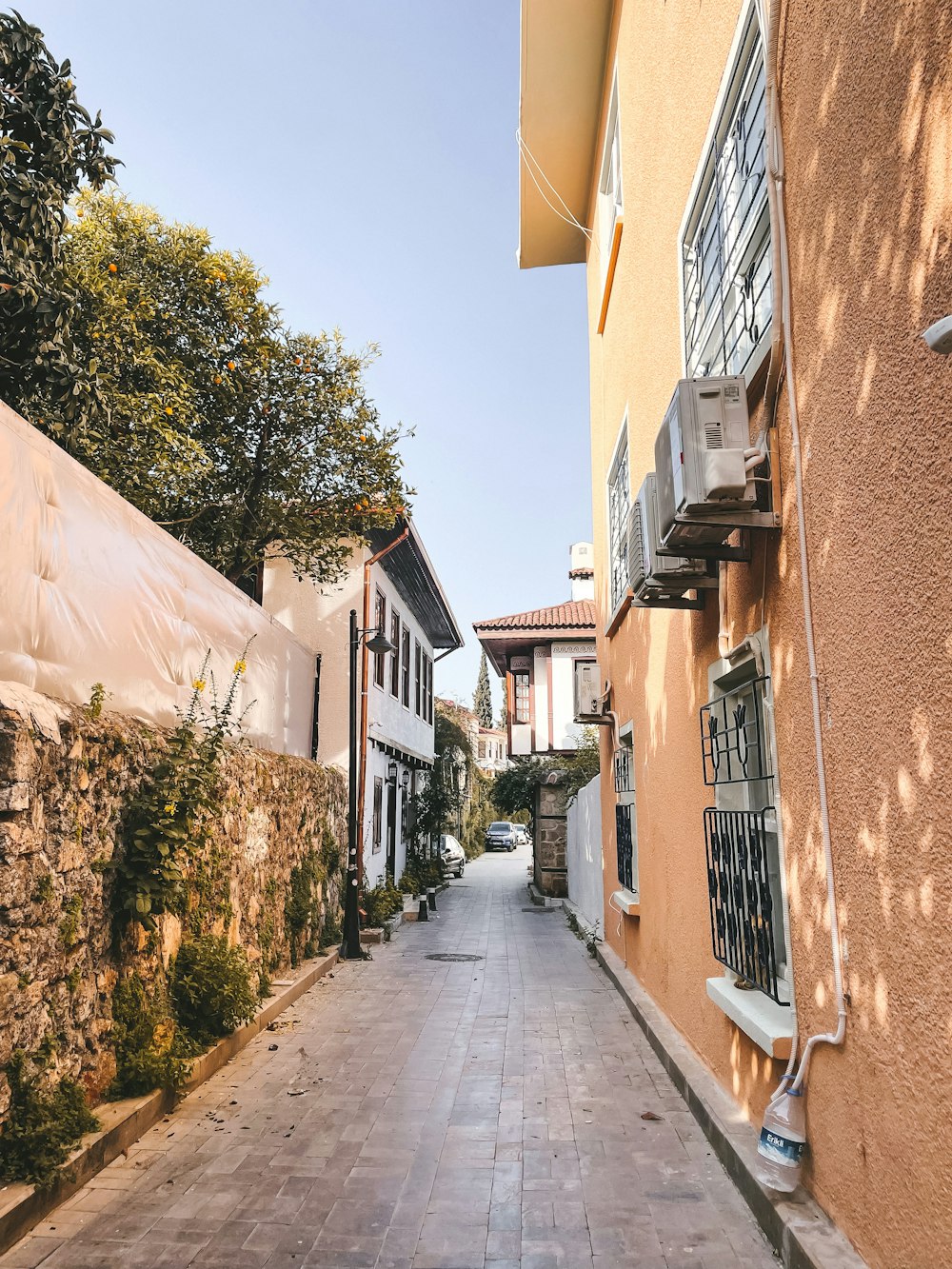 a street with buildings on both sides