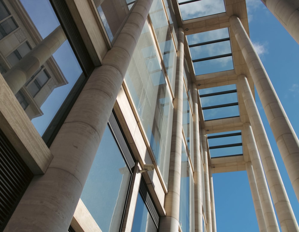 low angle view of a building