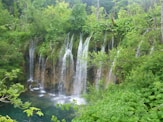 Plitvice Lakes National Park in a forest