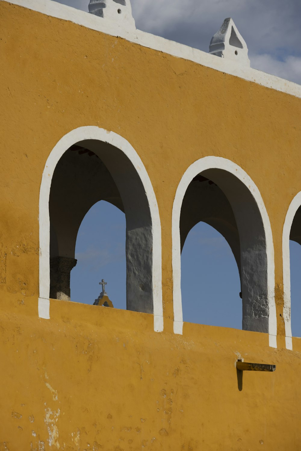 a building with arched windows