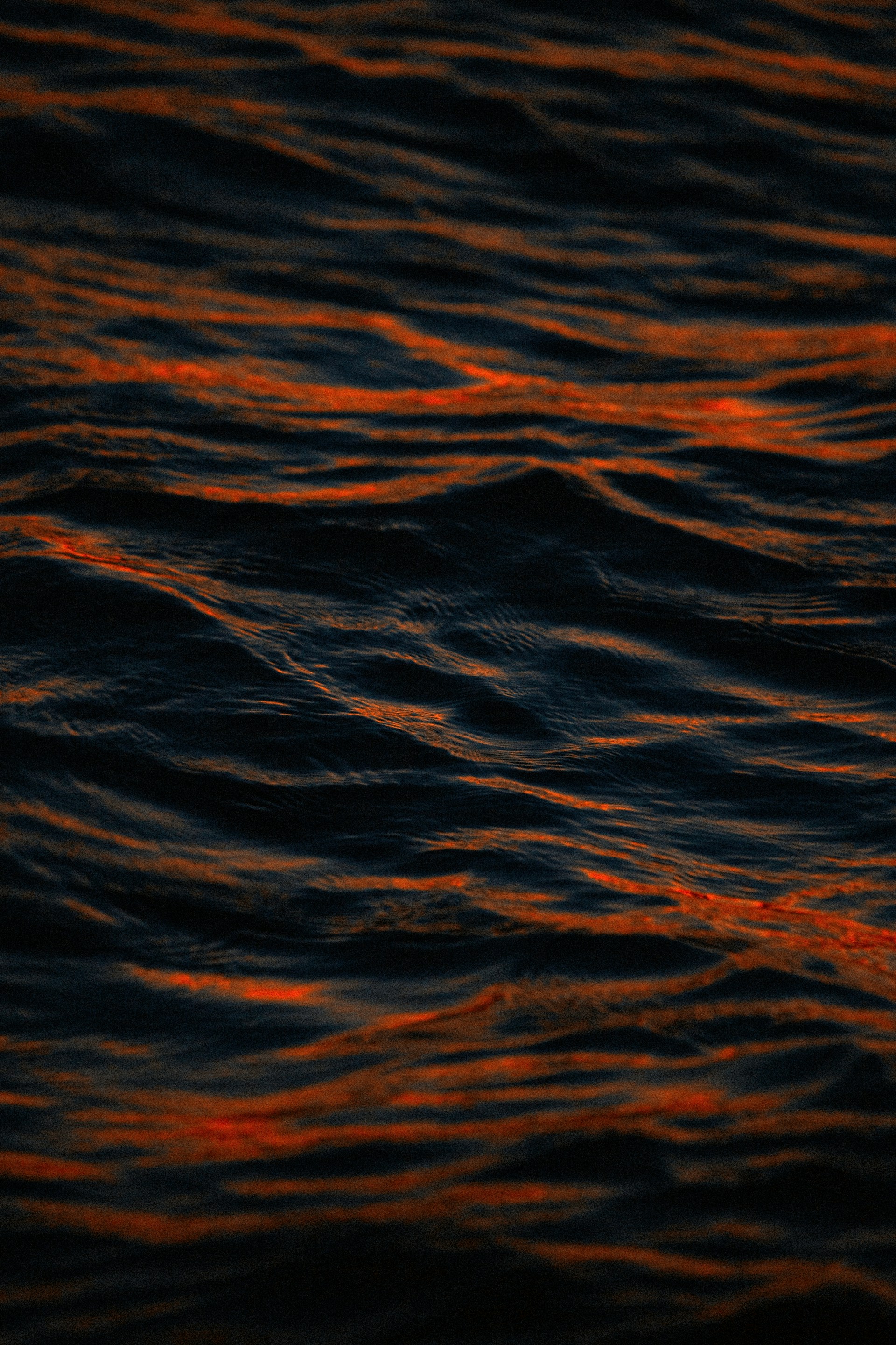 a sunset with clouds