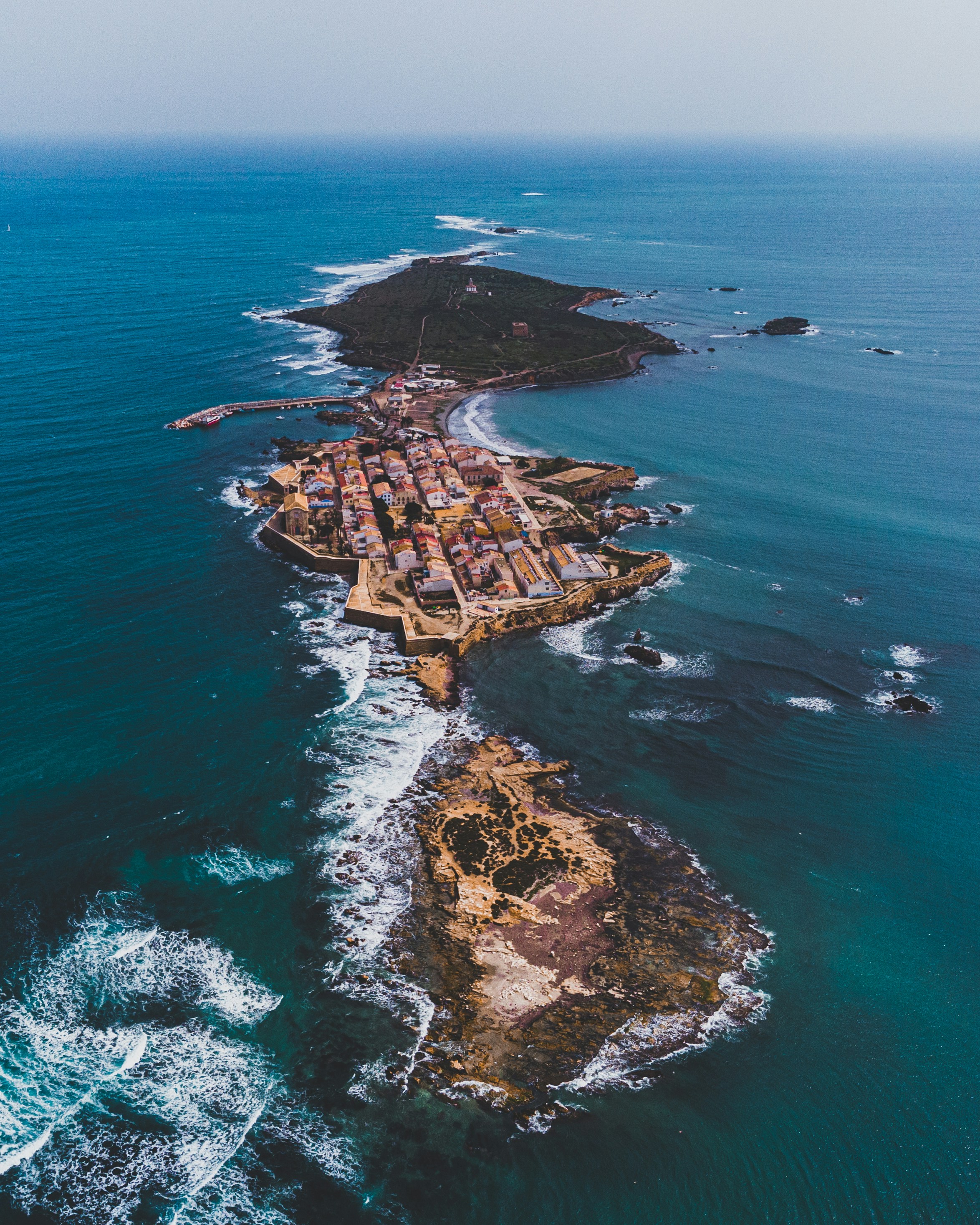 a group of people on a dock