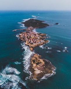 a group of people on a dock