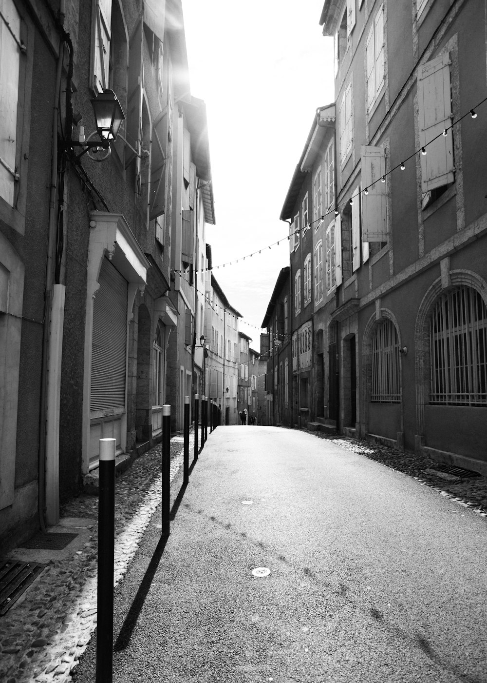 a street with buildings on both sides