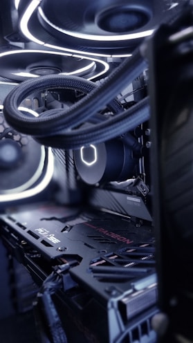 a close-up of a computer