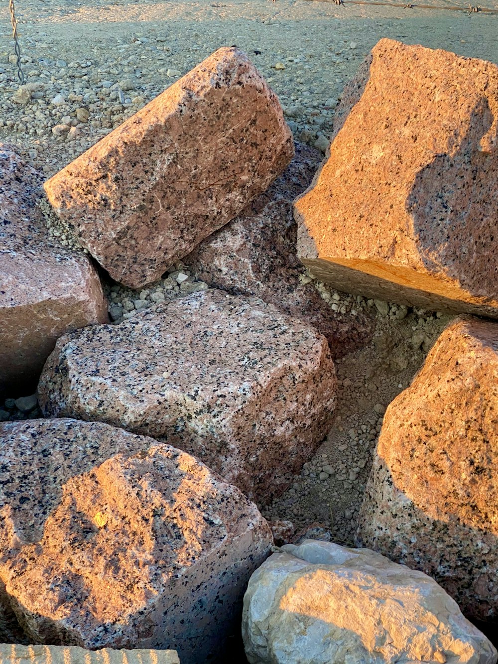 a group of rocks