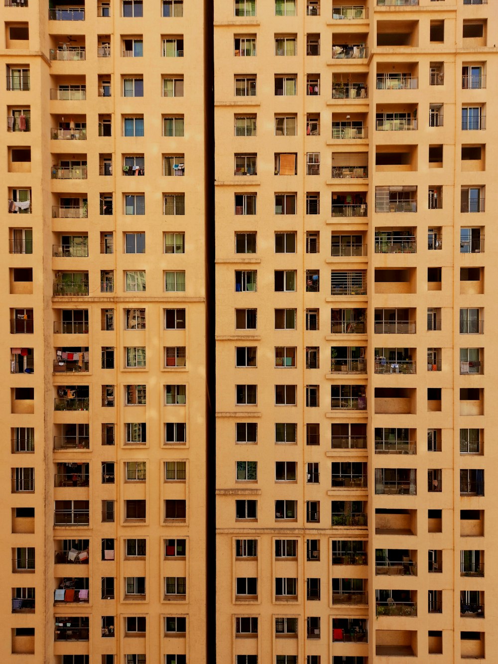 a tall building with many windows