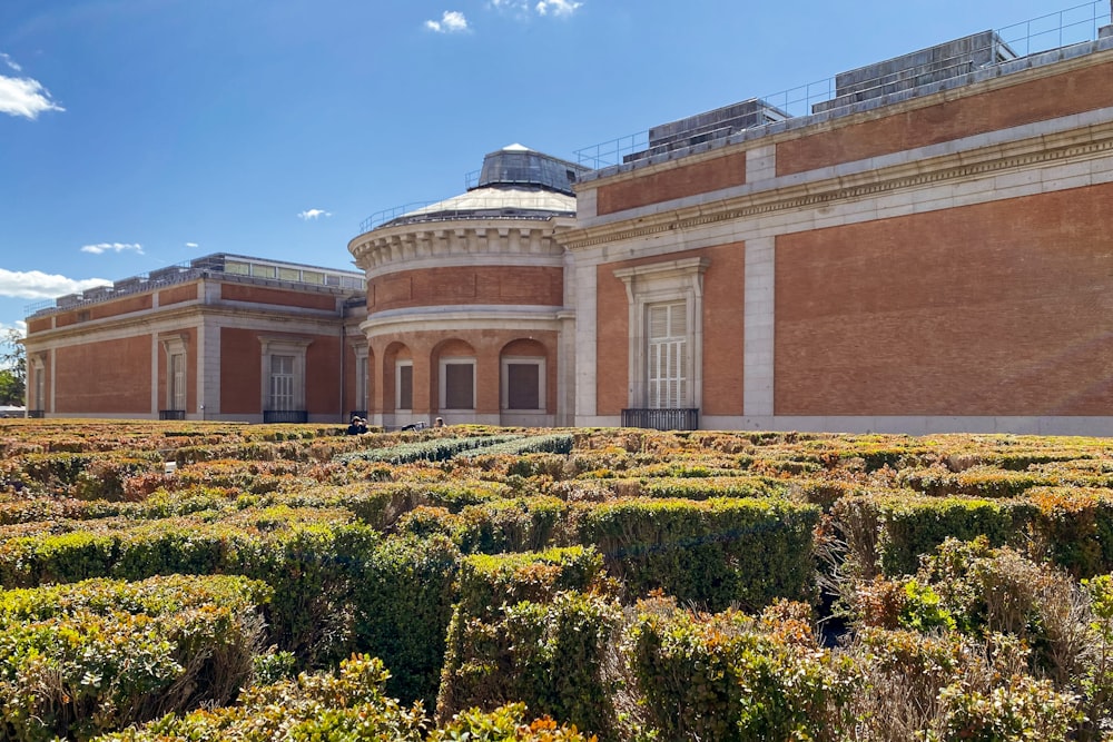 Un grand bâtiment avec de nombreuses fenêtres