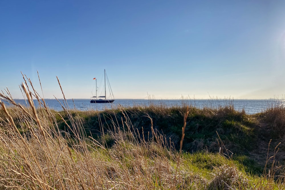 a boat in the water