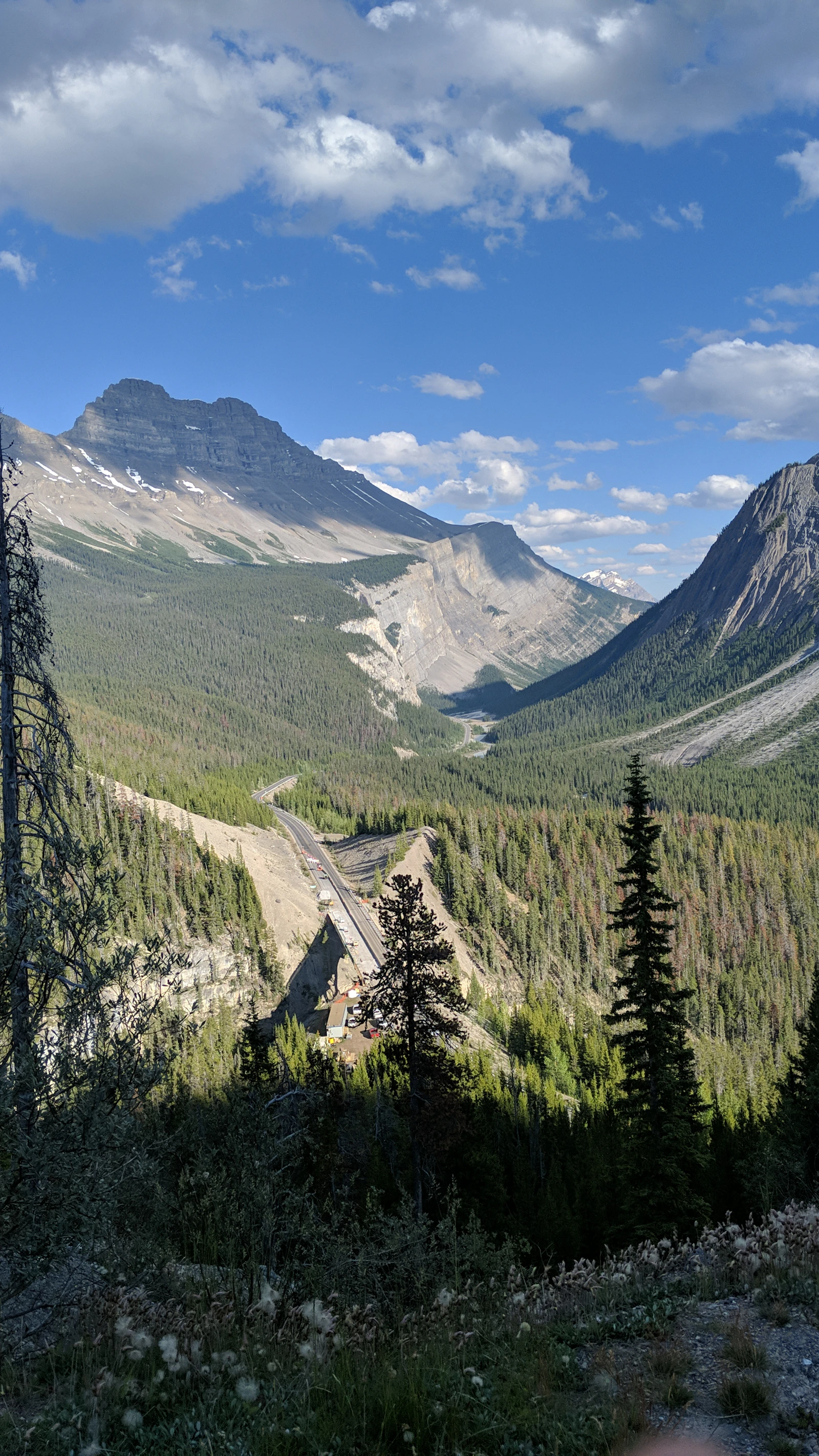 A river running through a Canadian mountain valley