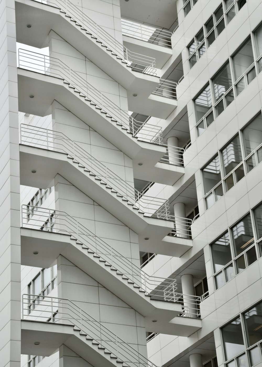 a building with balconies and balconies