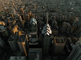 a city with many buildings