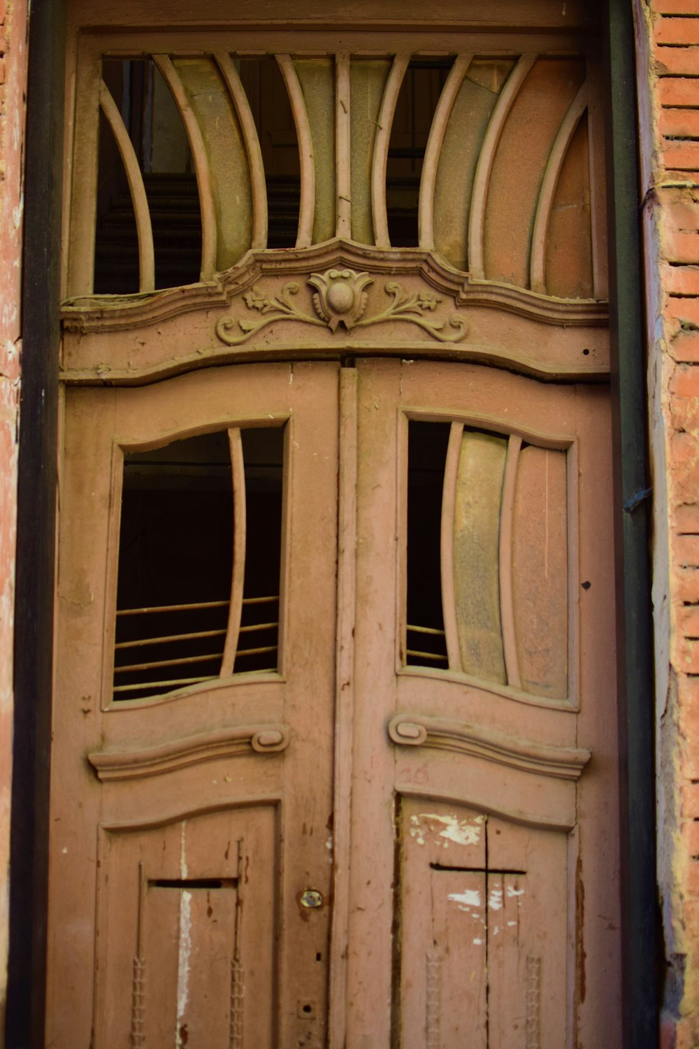 a door with a window