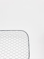 Close-up of galvanized iron mesh used in Saudi markets