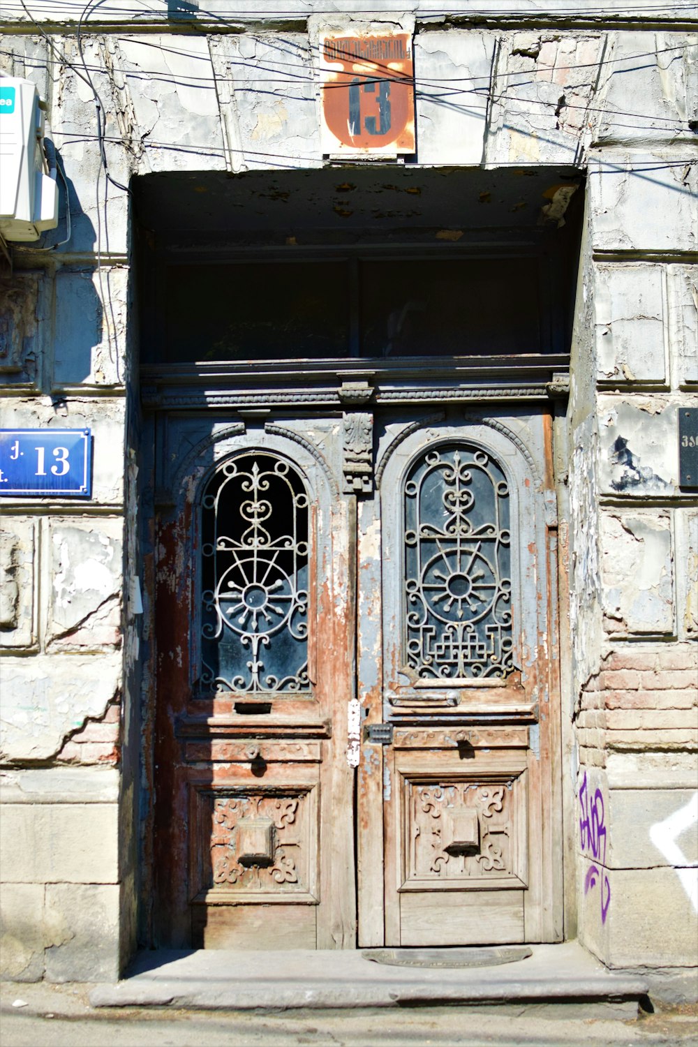 a door with a window