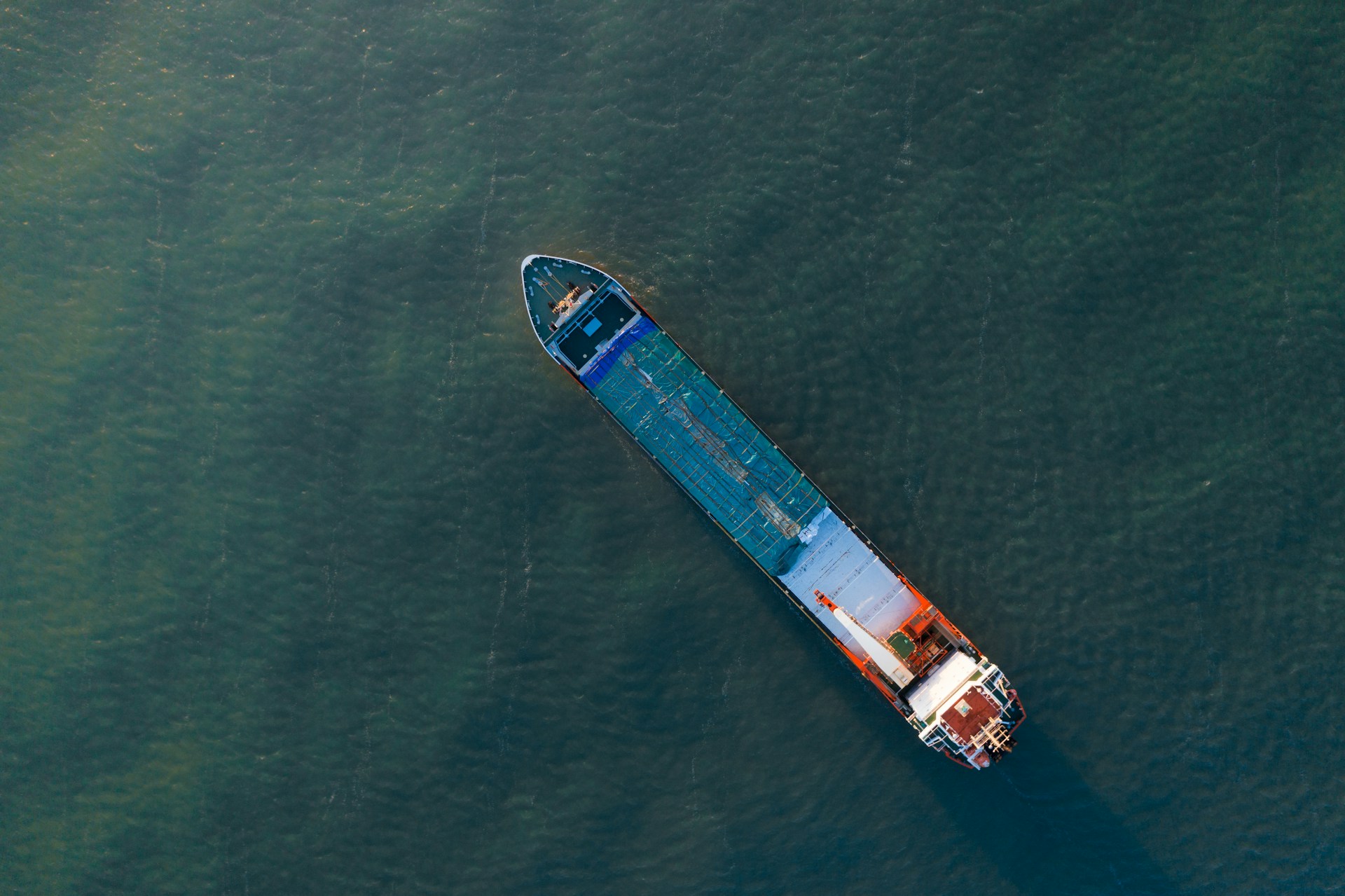 a boat in the water