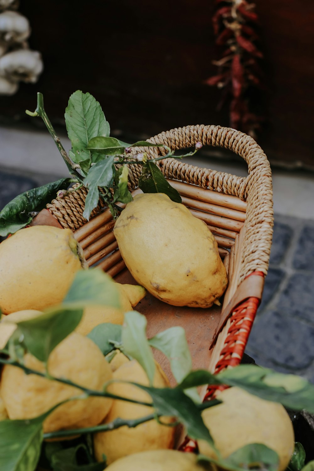 a close up of food on a table