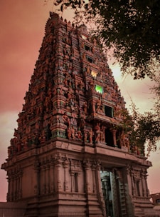 a tall building with a tower