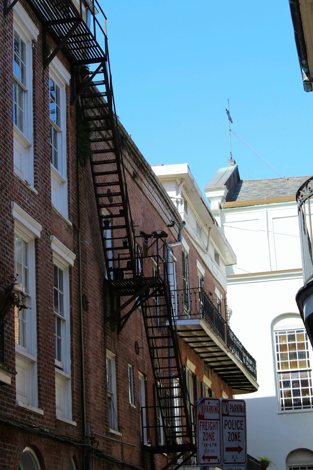 a building with a staircase