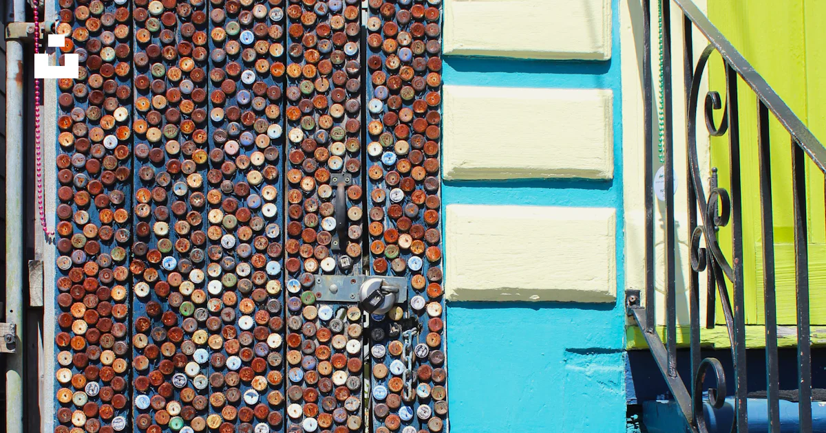A large stack of colorful objects photo – Free New orleans Image on ...